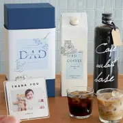 アイスコーヒー・カフェオレベース+オリジナルキーホルダーギフトセット