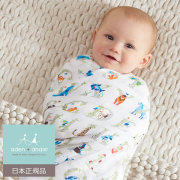 【出産祝い おくるみ】aden+anais モスリンスワドル ４枚入り