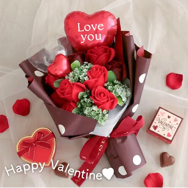 ソープフラワー ピッコロバルーンブーケ