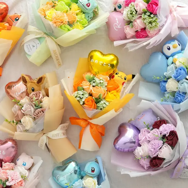 ポケットモンスター ソープフラワーバルーンブーケ