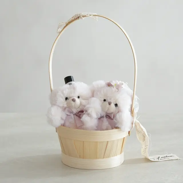 結婚式 電報 ギフト】ウェルカムドール シュガーバスケット