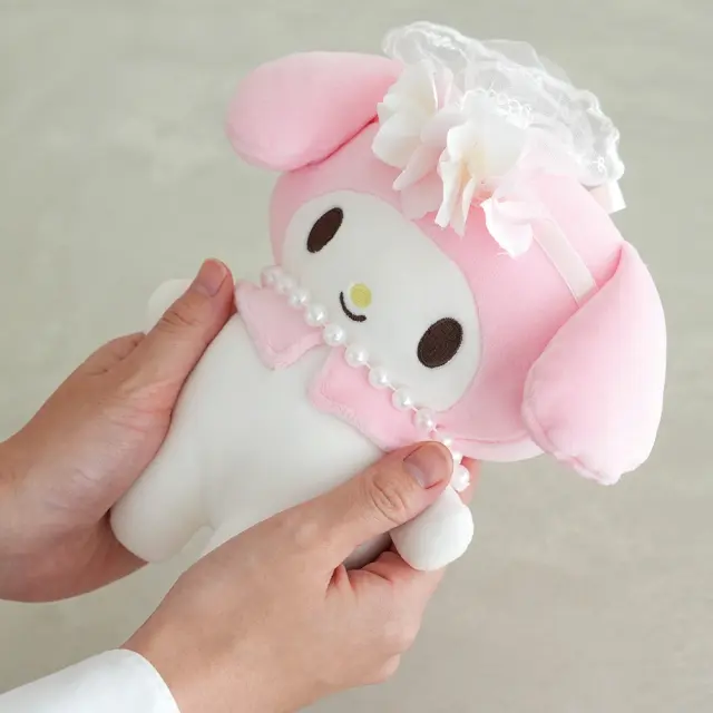 結婚式 電報 ギフト】マイメロ&クロミウェディングドールバスケット