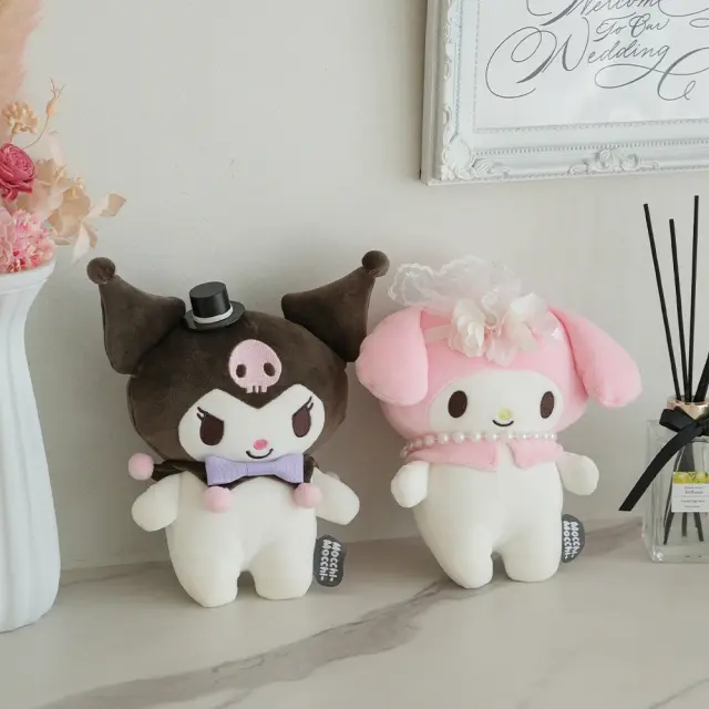 結婚式 電報 ギフト】マイメロ&クロミウェディングドールバスケット