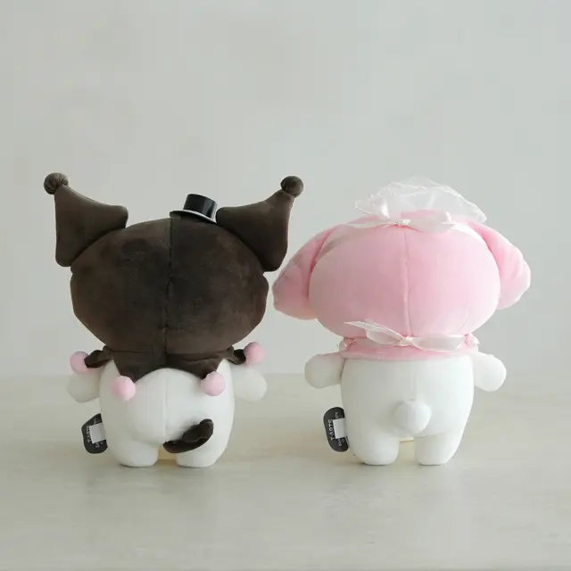 結婚式 電報 ギフト】マイメロ&クロミウェディングドールバスケット