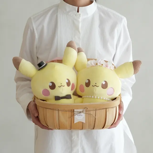 新品　ピカチュウ ウェディングドールセット 送料無料 ピカチュウ 和婚 オスメス2箱セット 新品未開封