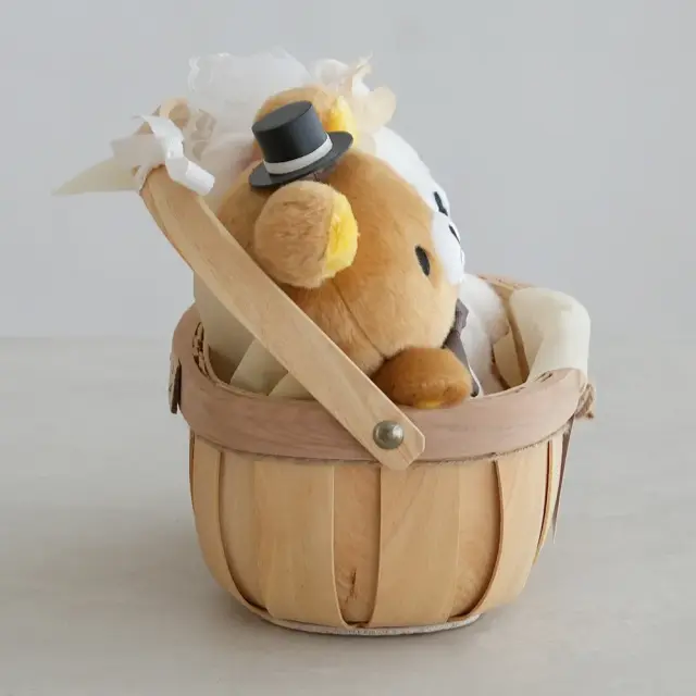 リラックマウェディングバスケット　サイド