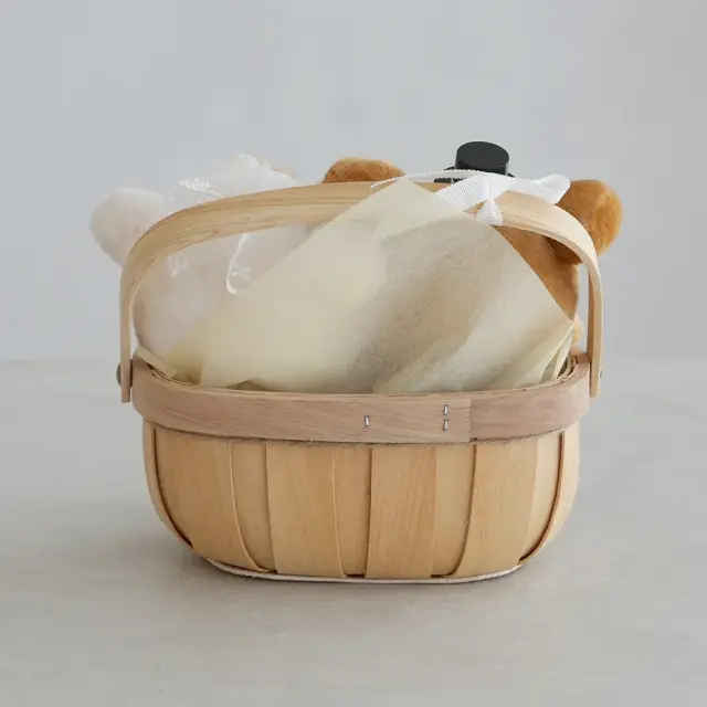 リラックマウェディングバスケット　後ろスタイル