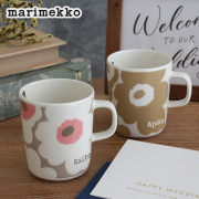 【電報　結婚式】名入れマリメッコマグペアカップ