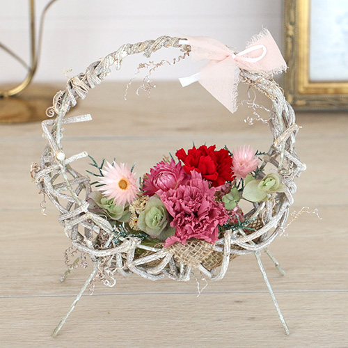 プリザーブドフラワー　マザーズ・バスケット