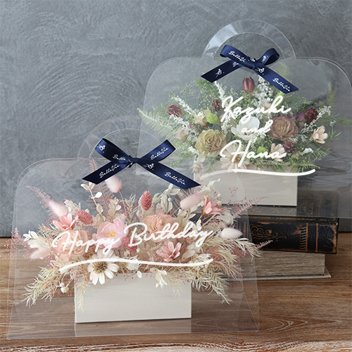 ソラフラワー クリアバッグブーケ