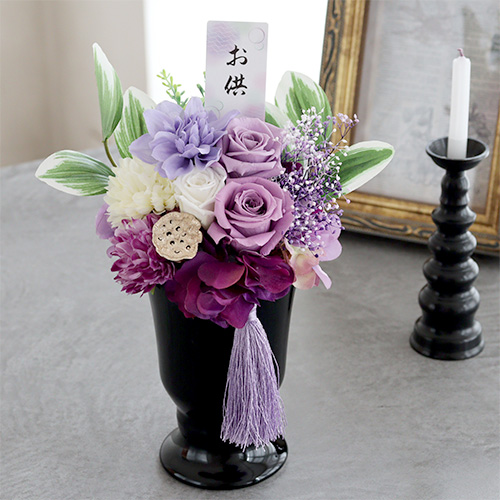 プリザーブドフラワー 仏花 お供え花 儚花（はかなばな）