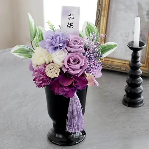 プリザーブドフラワー 仏花 お供え花 儚花（はかなばな）