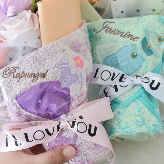 ディズニープリンセスタオルソープフラワーブーケ|ベルビーフルール