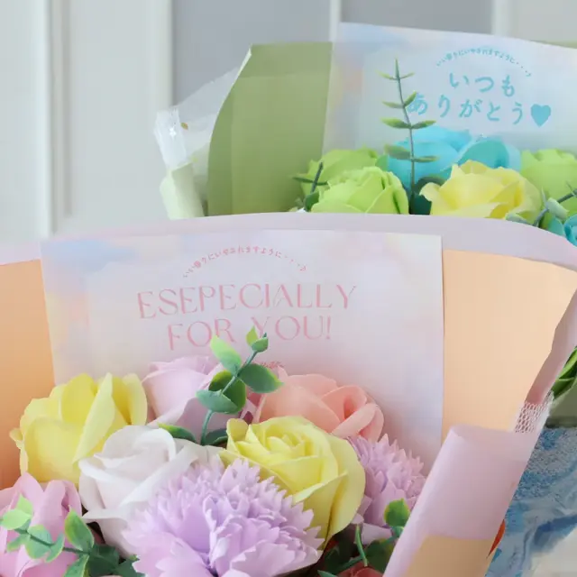 ディズニープリンセスタオルソープフラワーブーケ|ベルビーフルール