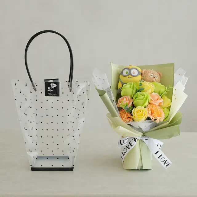 ミニオン ソープフラワーブーケ