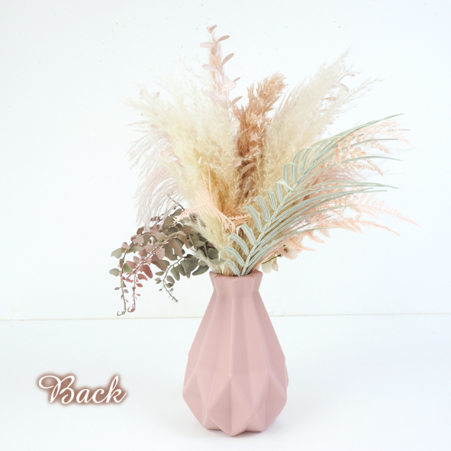 ドライフラワーアレンジメント 約117cmミラーフラワーベースセット ドライフラワーアレンジメント 約117cmミラーフラワーベースセット