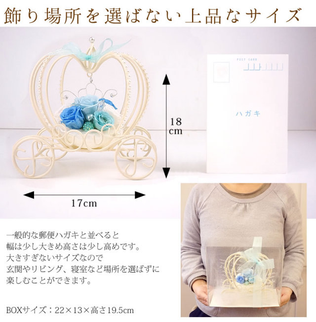 プリザーブドフラワー かぼちゃの馬車 ボヌールなら人気No.1のベルビー