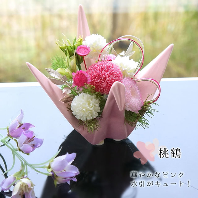 和風プリザーブドフラワー ORIZURU～折鶴～ | ベルビーフルール