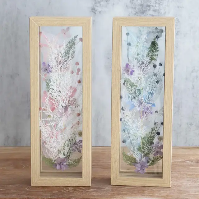 プリザーブドフラワー仏花 花窓（優雅ゆうが・紫水しすい）S