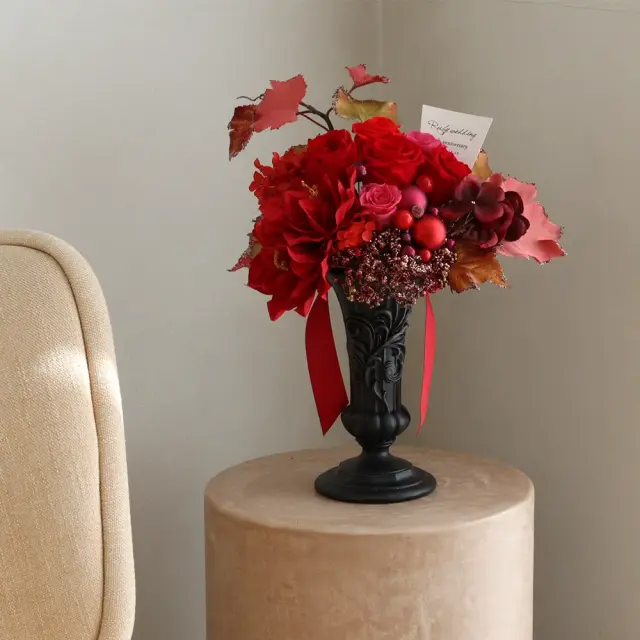 Point.1　華やかなフラワーポット