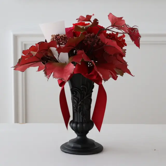 プリザーブドフラワー Ruby wedding ルビー婚式