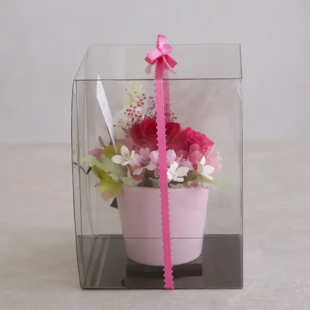 プリザーブドフラワー　カレンポット