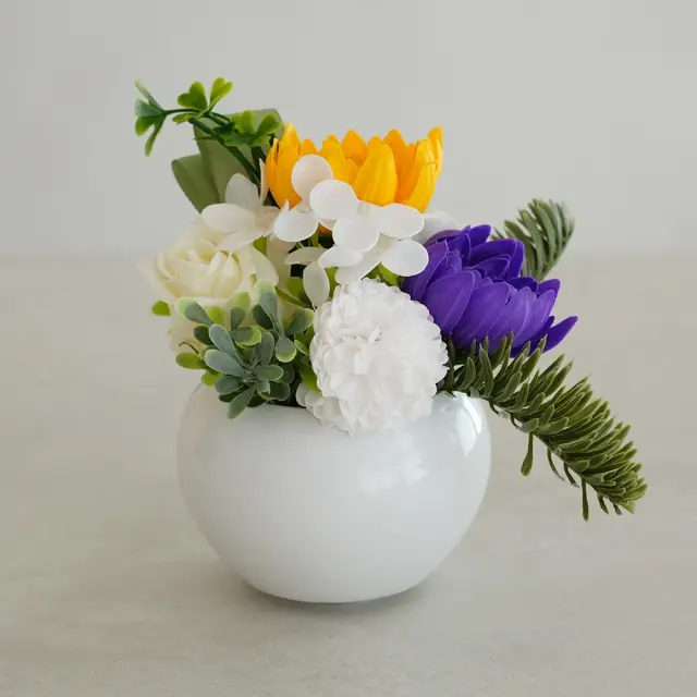 ソープフラワー 仏花 お供え花 ほのか・あやめ