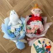 ムーミン・リトルミイ エコバッグ ソープフラワーブーケ