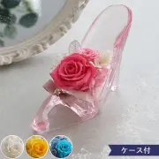 500プリザーブドフラワー ガラスの靴 プリンセス