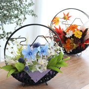 和風プリザーブドフラワー 日本の四季 富士（春・夏・秋・冬）