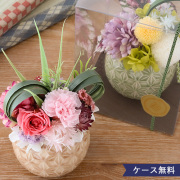 和風プリザーブドフラワー フルレット