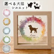 プリザーブドフラワー　ペットお供え　花窓　 アナベル