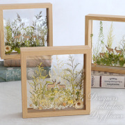 【ドライフラワー】デザイナーズ NO.122　フラワーフレーム3枚セット