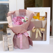 ソープフラワーエレガントシャボンブーケ