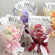 ソープフラワーオーブローズブーケ