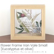 フラワーフレーム ドライフラワー ヴァン・ヴェール（ユーカリとオリーブ） S