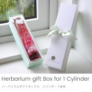 オプション　ハーバリウムギフトボックス　シリンダー１本用 ※単品購入不可※
