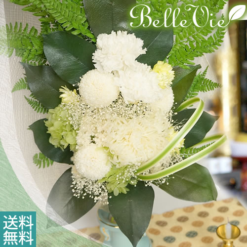 和風 プリザーブドフラワー　仏花 阿弥陀如来（あみだにょらい）