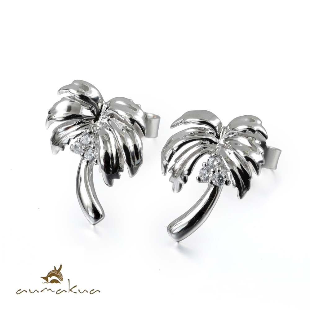 ハワイアンジュエリー ヤシの木 ピアス 005-12-01