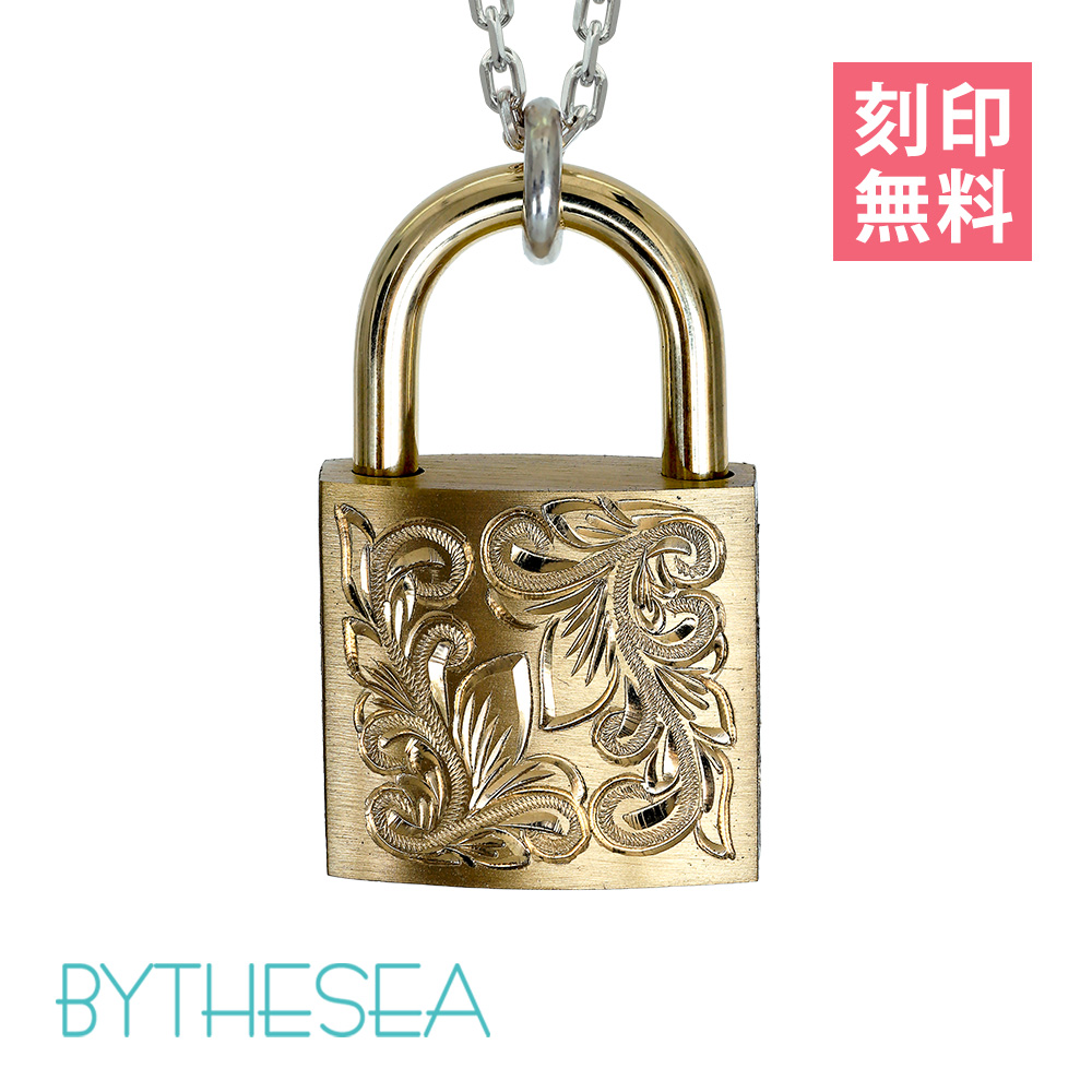 ハワイアンジュエリー パドロック 南京錠 ネックレス CG-LOCK