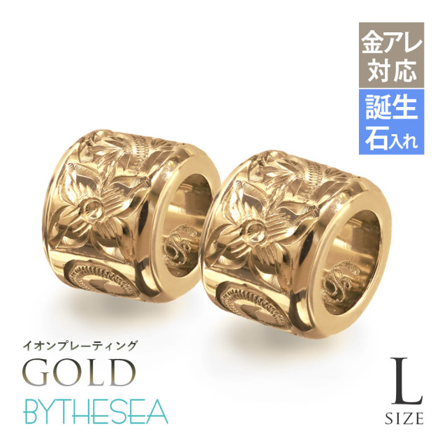 ハワイアンジュエリー 純チタン チューブ ペアペンダントトップのみ Lサイズ チェーン別売 TIP403L-RYP