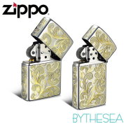 ハワイアンジュエリー ペア Zippoライター FL101C-FL103CP