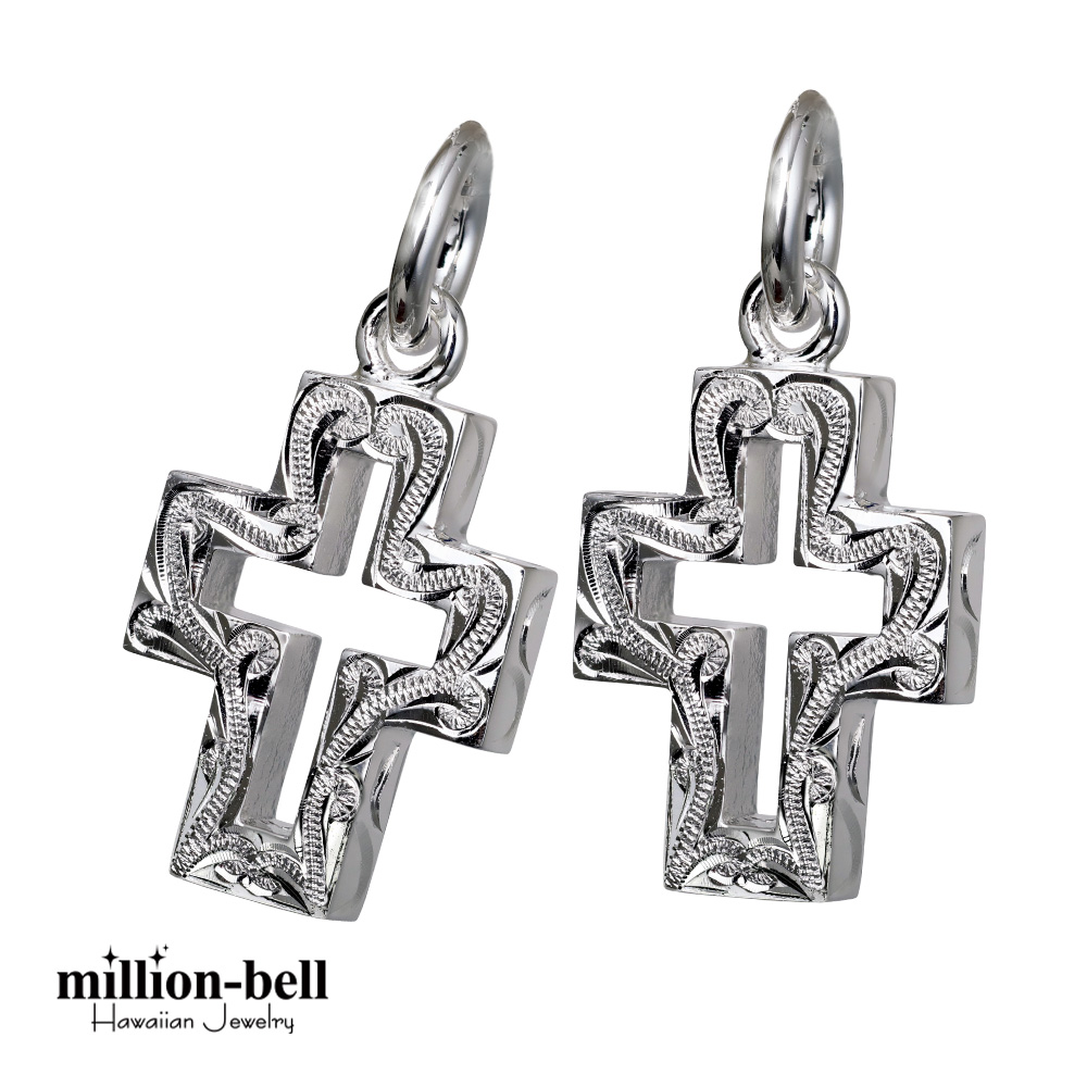 ハワイアンジュエリー クロス ペアペンダントトップ(チェーン別売) SP2836P