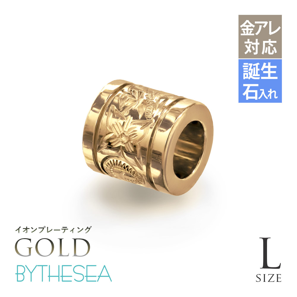 ハワイアンジュエリー 純チタン チューブ ペンダントトップのみ Lサイズ チェーン別売 TIP401L-Y