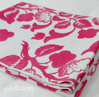 【日本発送】K-217　フランスアンティークファブリック　コットン生地2m52