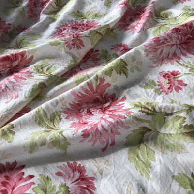 K-724　フランスアンティーク布/アンティークファブリック　リネンファブリック 83x95cm