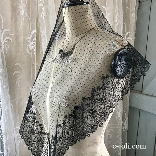 閉店セール在庫限り レース アンティークチュールレース ブラック 新色 その他 Rspg Spectrum Eu