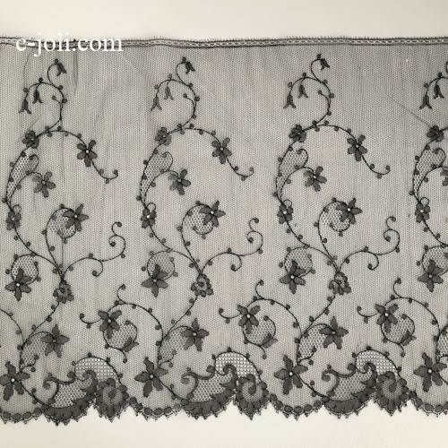 パリ発送】L2829 フランスアンティークレーストリム/テープレース