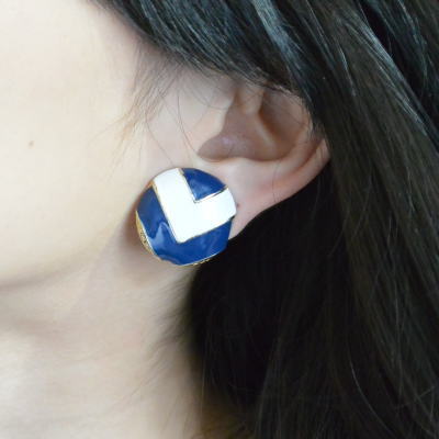 【日本発送】A-063　フランスヴィンテージアクセサリー　ヴィンテージイヤリング