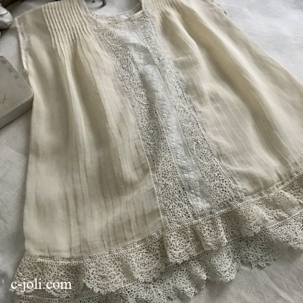 専用　20世紀初頭 ❀ 英国・フランス　アンティーク　ベビードレス　ドール 専用 20世紀初頭 ❀ 英国・フランス アンティーク ベビードレス ドール